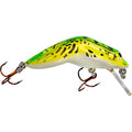 Rebel Lures Wee Frog Ultralight Crankbait Fishing Lure - color: Chartreuse Frog, size: 1/8 oz
