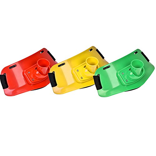 90?? Adjustable Fishing Waist Belts Rod Pole Holder Fighting Fish Tackle - color: Green