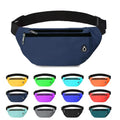 Fanny Pack for Women Men,Crossbody Fanny Pack Water Resistant Sports Waist Bag Pack, Belt Bag for Travel Hiking Running - color: 1pack-darkblue