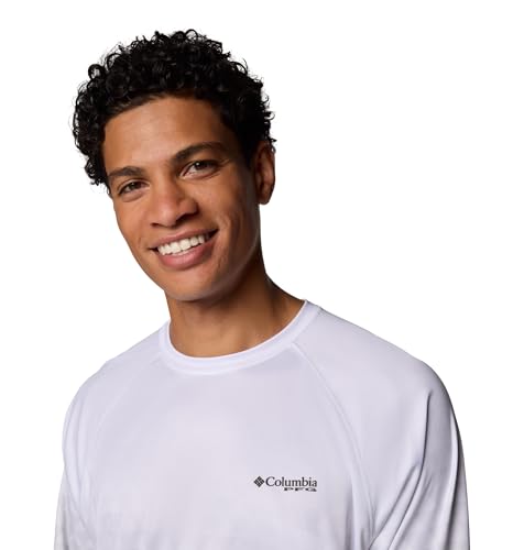 Columbia Men's Super Terminal Tackle PFG Super Fade II - color: White Triangle Fade/Shark Pfg Triangle, size: X-Large