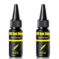 Eupheng UV Knot Glue for Fishing Knots and Fly Repairs, Ideal for Braid to Leader Knot Strengthening Smooth, Flexible Finish - color: 2/3oz UV Knot Glue 2pcs