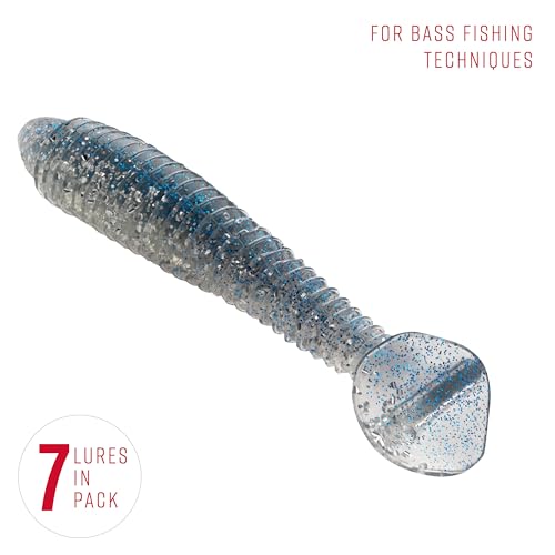 Lew's Rage Swimmer - color: 484 -Silver Shiner, size: 3.75"