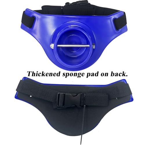 ASOCEA Fishing Fighting Waist Belt 2.5 Inch Inner Dia Offshore Tackle Boat Fishing Rod Holder