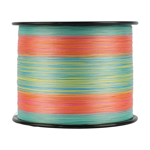 Berkley ProSpec Chrome Braid Fishing Line, Suitable for Saltwater Environments - color: 5-Color Metered, size: 50lb - 3500yd