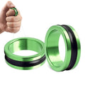 OROOTL Fishing Line Ring Knot Tying Tool, 2pcs Fishing Knot Tying Tool Alloy Line Dragger Tightener Ring FG GT Knot Puller PE Fishing Line Knotting Device Accessories for Saltwater Freshwater - color: Green-2pcs