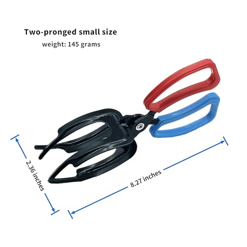 3 Fish Claw Gripper, Fishing Pliers, Fish Gripper, Metal Control Clamp Tong Tackle Tool, Multi-Functional Light Weight Accessories - color: 2 Claw*2