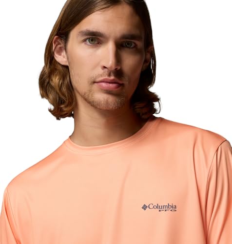 Columbia Men's Terminal Tackle PFG Sea Creature Long Sleeve - color: Bright Nectar, size: XX-Large
