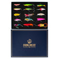 Fishing Lures Kit for Bass, 15PCS Swimbaits Crankbaits Fishing Tackle Set | Bass Fishing Lure Kit, Multi Jointed Swimbaits and Soft Baits for Trout Pike Freshwater Fishing - style: Hard /Soft Bait 3