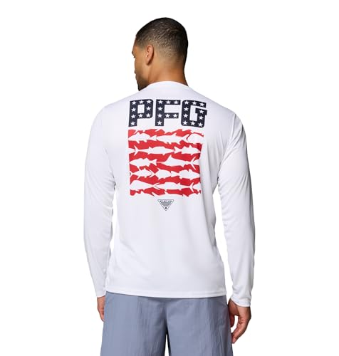 Columbia Terminal Tackle PFG Dare Devil Long Sleeve - color: White, size: X-Small