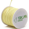 9KM DWLIFE Braided Kevlar Cord, 100lb~2000lb, High Tensile Strength, Abrasion, Flame Retardant, Kite String, Fishing Line, Model Rocket Shock, Tactical Survival Paracord - size: 300lb | 1.3mm(Dia.)x200ft