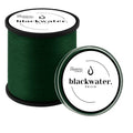 Blackwater Braid 8X Braided Fishing Line – Smooth, Strong UHMWPE Fiber – Abrasion Resistant, Zero Stretch – for Saltwater & Freshwater - color: Dark Green, size: 30LB (150 Yards)