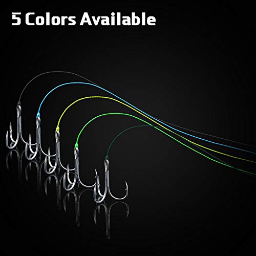 RUNCL Braided Fishing Line Merced, 1000 500 300 Yards Braided Line 4 8 Strands, 6-200LB - Proprietary Weaving Tech, Thin-Coating Tech, Stronger Smoother for Freshwater Saltwater - color: Hi-Vis Yellow, size: 10lb/500yards (4 Strands)