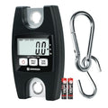 UNIWEIGH Digital Hanging Scale 660lb/300kg Handheld Crane Scales | Industrial Scales with Hooks,Luggage Scales with LCD/Hold/Tare for Weighing,Farm Hunting,Fishing Outdoor,Suitcases(Black)