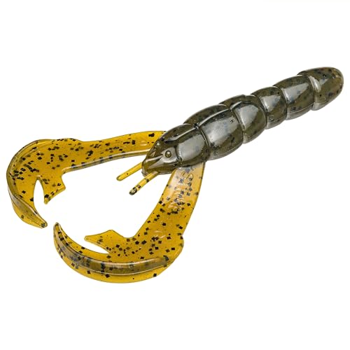 Strike King Rage Tail Craw - color: Green Pumpkin, size: 4 inch