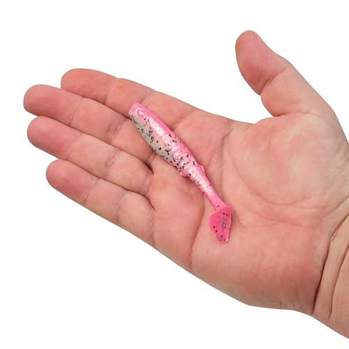 Berkley GSPS Fishing Bait - color: Pink Belly Shrimp, size: 4"