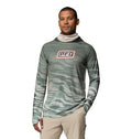 Columbia Men's Pfg Super Terminal Tackle Vent Hoodie - color: Dark Stone Currents Fade, size: X-Small