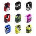 9Pack Rubber Fishing Reel Handle Grip Sleeve Non-Slip Baitcaster Knob Covers for Casting or Spinning Reel Customizable Handle Cover Tape Baitcasting Baitcaster Handle Grip