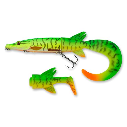 Savage Gear Hybrid Pike Fishing Hard Bait - color: Firetiger, size: 6 3/4 in - 1 1/2 oz