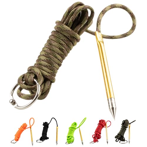 Fish Stringers – 10- & 20-Foot Lengths – 30+ Colors to Choose from! - color: Multi Camo, size: 10 feet