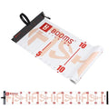 Booms Fishing 59" Fish Ruler: Foldable Fishing Ruler - Waterproof Fish Measuring Tape with Bump Board - Saltwater Fishing Measuring Tool for Angler, RL4 Red - color: Red with white