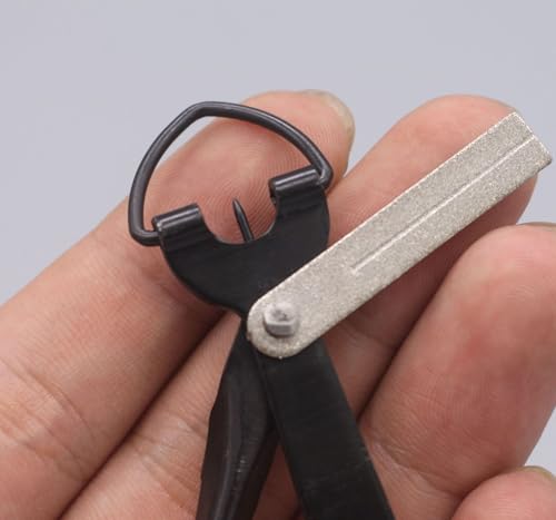 1Pc Fast Tie Nail Knotter Line Cutter Clipper Nipper Hook Fishing Tackle Gear Fishing Quick Knot Tool Sharpener Fly Tying Tool - color: black 1pc