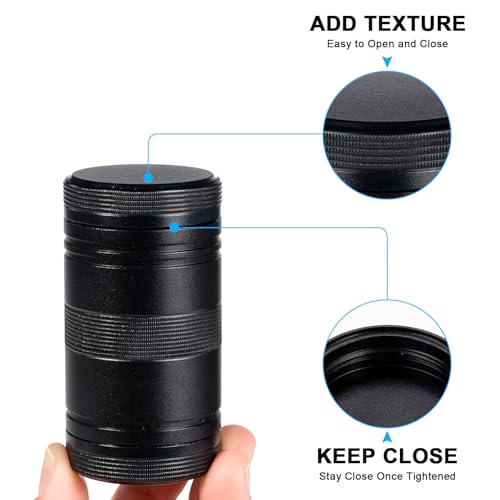 Metal Pill Box 2 Times a Day - Portable Waterproof Small Pill Case (AM PM), Travel Daily Pill Container, Compact Pill Holder Medicine Organizer for Pills/Vitamin/Fish Oil/Supplements, Black - color: Black, size: Small-Medium