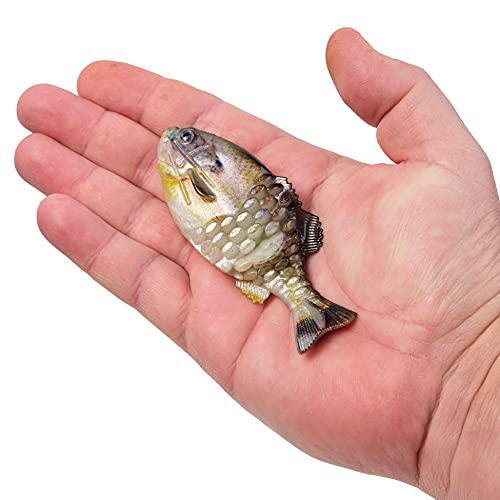 Berkley Powerbait Gilly Fishing Soft Bait - color: HD Sunfish, size: 110mm