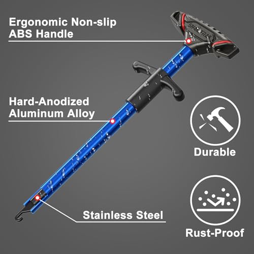 SNAIL TRAIL Fish Hook Remover Tool - Suitable for Most Types of Lures. Fishing Pliers for Fishhook Removal, Saltwater Dehooker Gear, Gifts for Beginners & Pro Fisherman - color: 3pcs