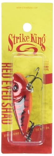 Strike King Red Eyed Shad Lipless Hard Bait - color: 450 - Delta Red