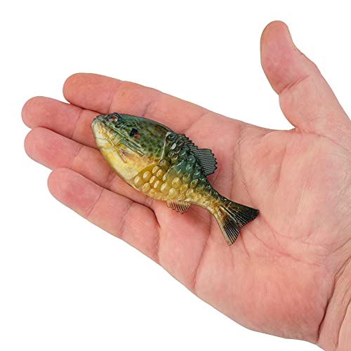 Berkley Powerbait Gilly Fishing Soft Bait - color: HD Pumpkinseed, size: 110mm