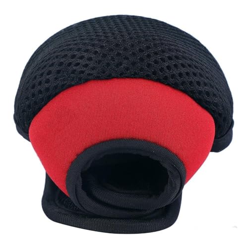 HERCHR Fishing Reel Bag Waterproof Breathable Baitcasting Fish Wheel Protector Fishing Tackle - color: Red