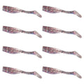 Fishing Lures for Speckled Trout, Redfish, Bass - Louisiana Paddle Tail Swimbaits for Freshwater and Saltwater - color: Shrimp Creole