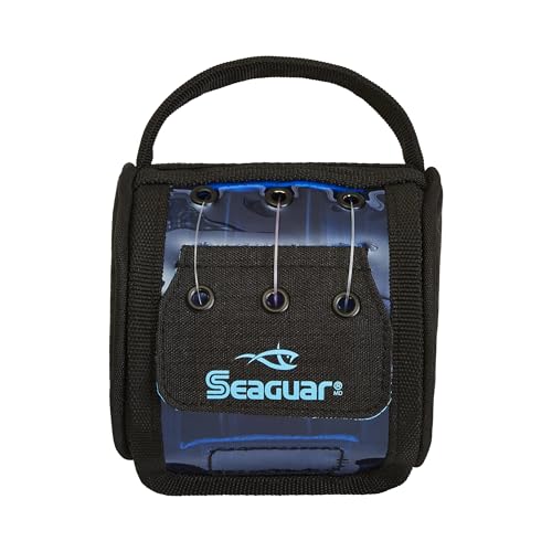 Seaguar Fishing Line/Leader Spool Dispenser & Storage Tackle Bags, Multiple Sizes - style: 3-spool