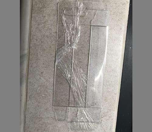 Pack of 20 Fishing Lure Tackle Clear Plastic Package PET Box for Bait Crafts