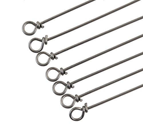 Looped Spinner Shafts - Wires - Stainless Steel - Made in USA - size: .040" 25 Shafts