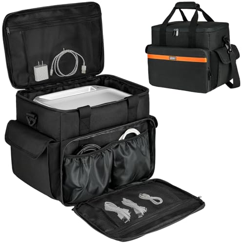Carrying Case Fits for Jackery Explorer 1000 v2/500 v2/BLUETTI Elite 100 V2 | Portable Power Station Travel Bag Fits for ECOFLOW River 2/River 2 Max 500/River 2 Pro/BLUETTI AC50B/AC70 and Accessories - size: Medium(Fits 1000 V2 )