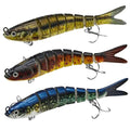 Fishing Lures for Freshwater and Saltwater，Lifelike Swimbait Lures for Bass Trout Pike，Amazing Fishing Gifts for Fishman - size: A2-5.2''0.052lb