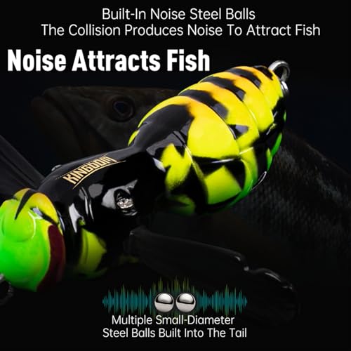 Kingdom Wasp Craw Bait Insect Bionic Floating Fishing Lures Swimbaits Hard Artificial Baits Lure for Freshwater and Saltwater Bass Carp Pike Walleye Fishing ABS Material Carbon Steel Three Book Hook - color: 01, size: 4.2g