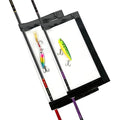 4Pcs Fishing Lure Wraps, Durable & Clear PVC Lure Covers to Keep Hooks Safe, Lures Fishing Hook Covers Bait Storage Easily See Lures, Open and Close Hook & Loop (Large (7.8” x 44”))