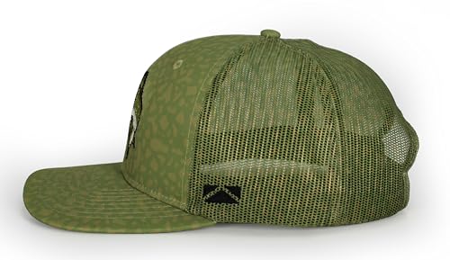 Paramount Outdoors Fly Fishing Hat Series Comfort Snap Snapback Cap for Men - color: Walleye