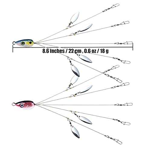 Umbrella Fishing Rig Kit Set - color: Stander A-Rig 2 PCS