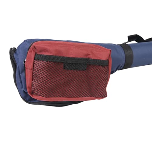 M MAXIMUMCATCH Maxcatch Fly Fishing Rod Case with Reel Pouch, Complete Rod Protection Bag, Single and Dual Rod Tube with Shoulder Strap - style: Single Rod Case--For 10' 4sec Fly Rod