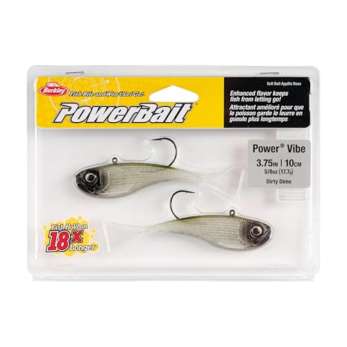 Berkley PowerBait Power Vibe - color: Dirty Dime, size: 3 3/4 in - 5/8 oz
