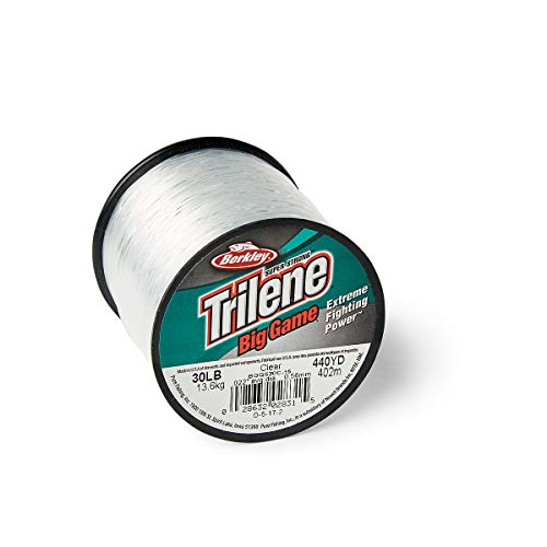 Berkley Trilene Big Game Monofilament Fishing Line - color: Clear, size: 440yd, style: 30lb Test