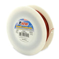 American Fishing Wire Bleeding Leader Blood Red Nylon Coated 1x7 Stainless Steel Leader Wire - size: 1000 Feet, 20 Pound Test