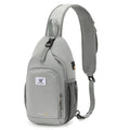 SKYSPER Sling Bag RFID Crossbody Sling Backpack Cross Body Shoulder Bag Travel Hiking Daypack for Women Men(Sagegreen) - color: Sage Green