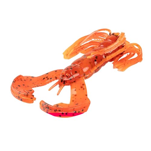 Strike King Rage Luau Craw Soft Bait - color: 900 - Fire Craw