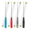 4PCS Fishing Hook Remover, Stainless Steel Fish Hook Remover Tool for Finishing, Storage Tube Included