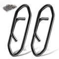 Speed Clips for Fishing Lures, Fishing Speed Clips, Fishing Snaps Saltwater, Freshwater Stainless Steel, Fishing Quick Clips, Fishing Clips Quick Change - color: Large