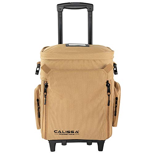 ‘Apollo2’ Tactical Handgun Rolling Range Bag with Wheels Pistol Case Gun Range Backpack Box for Shooting Gear, Ammo, Hunting Supplies, Firearms Storage